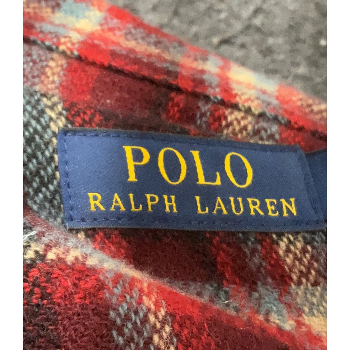 Polo Ralph Lauren Women’s Wool Jacket Bomber Plaid Coat 10 $498 Red Black Zip Up