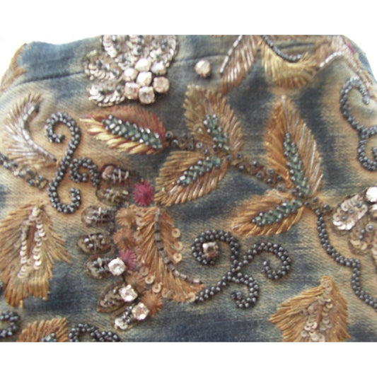 Ralph Lauren Black Label Embellished Jeans Embroidered Bead Jewel Denim 30 $1690