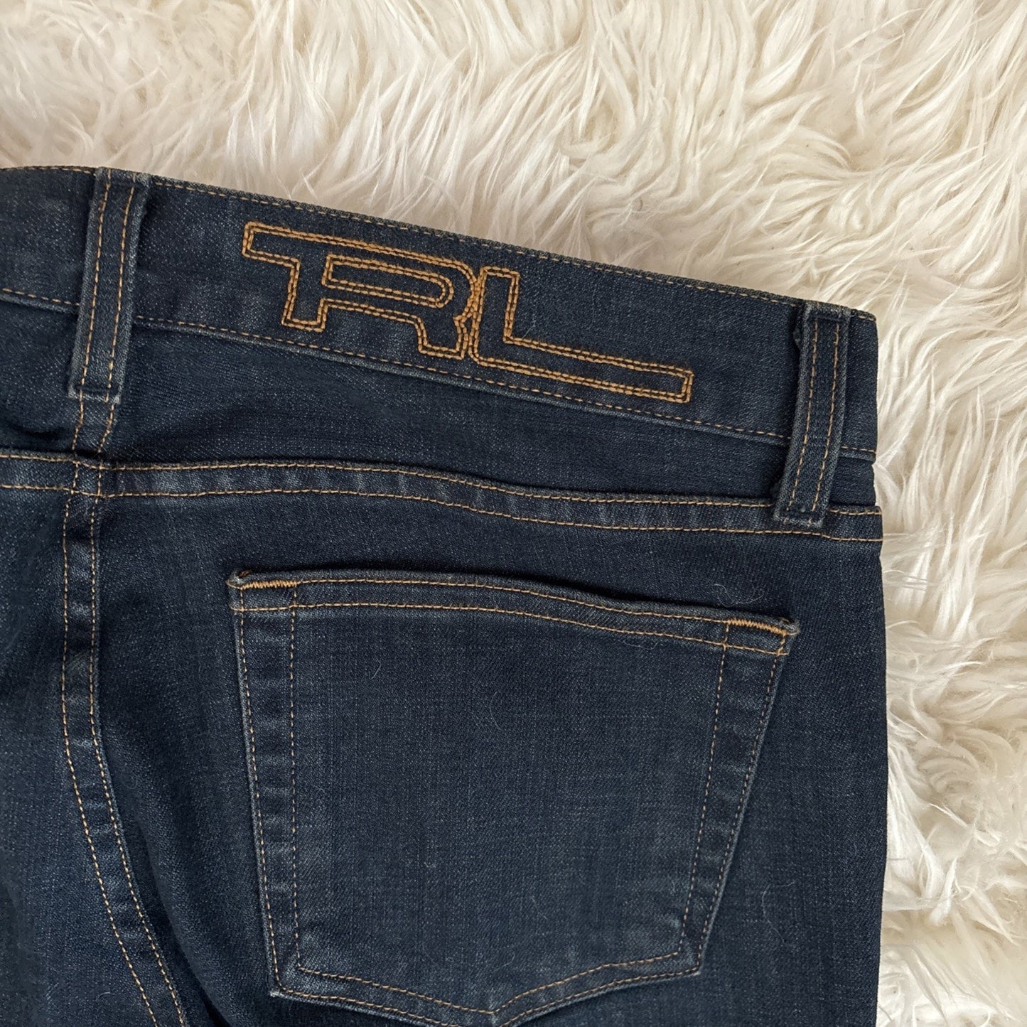 Ralph Lauren Black Label Embellished Jeans Embroidered Bead Jewel Denim 30 $1690