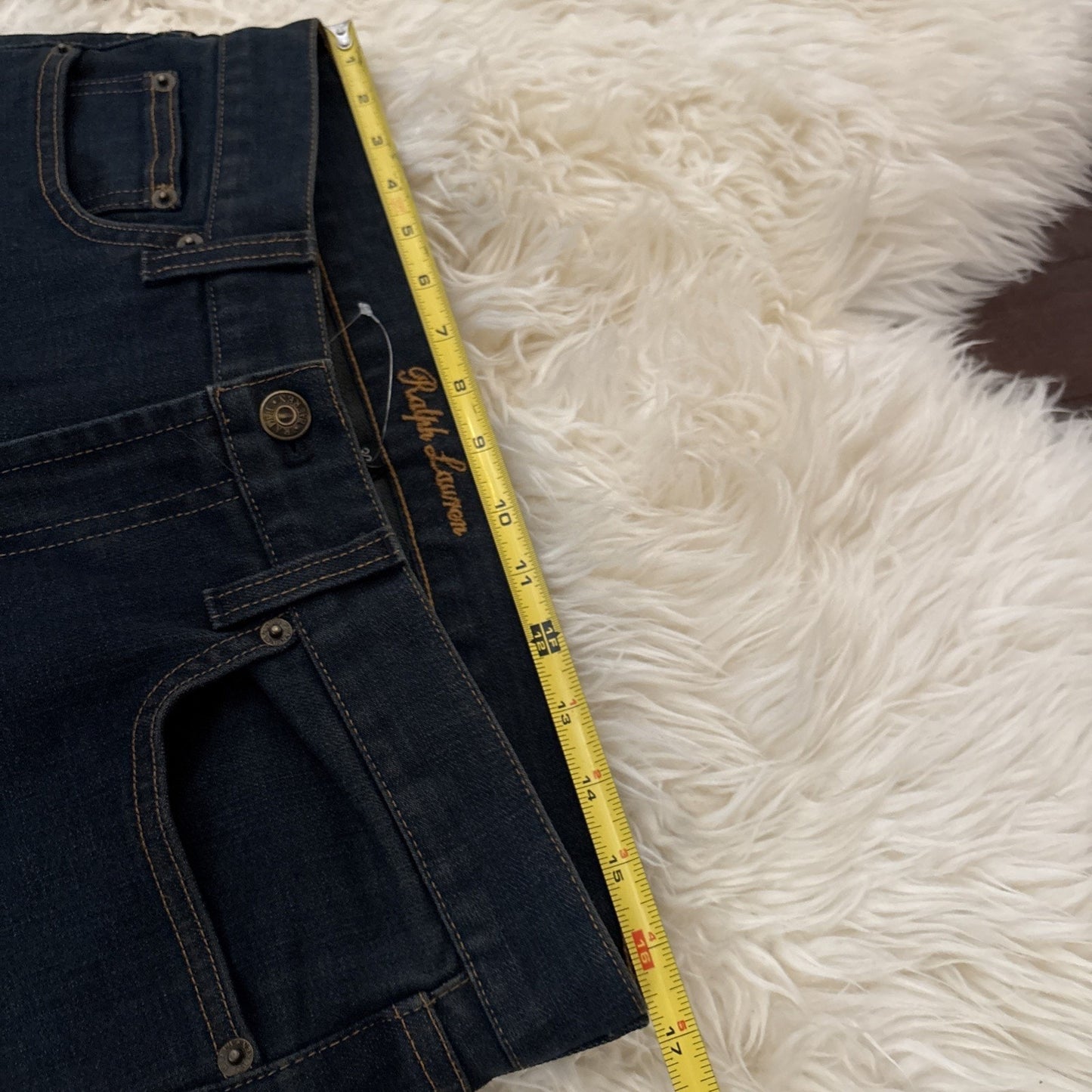 Ralph Lauren Black Label Embellished Jeans Embroidered Bead Jewel Denim 30 $1690