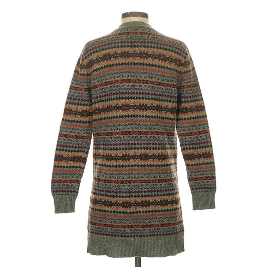 Polo Ralph Lauren Cardigan Sweater Fair Isle Wool Vintage Button Front Nordic XS